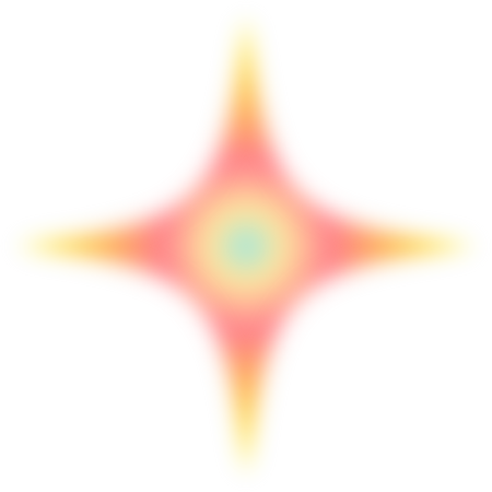 Blurry Gradient Star